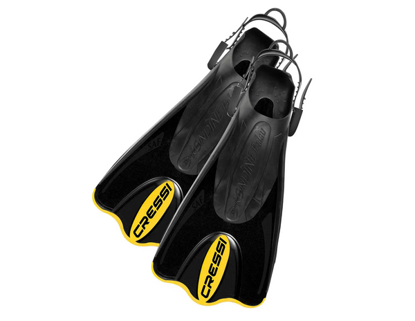 PALAU SAF FINS BLACK/YELLOW