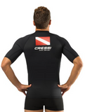 RASH GUARD - DIVE CENTER - short sleeve - Cressi South East Asia