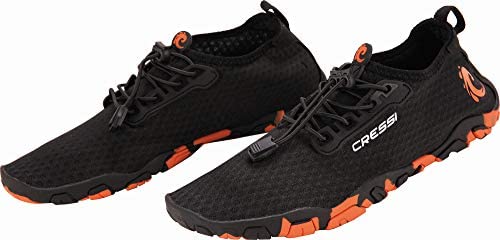 MOLOKAI SHOES BLACK/ORANGE