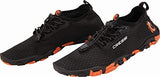 MOLOKAI SHOES BLACK/ORANGE