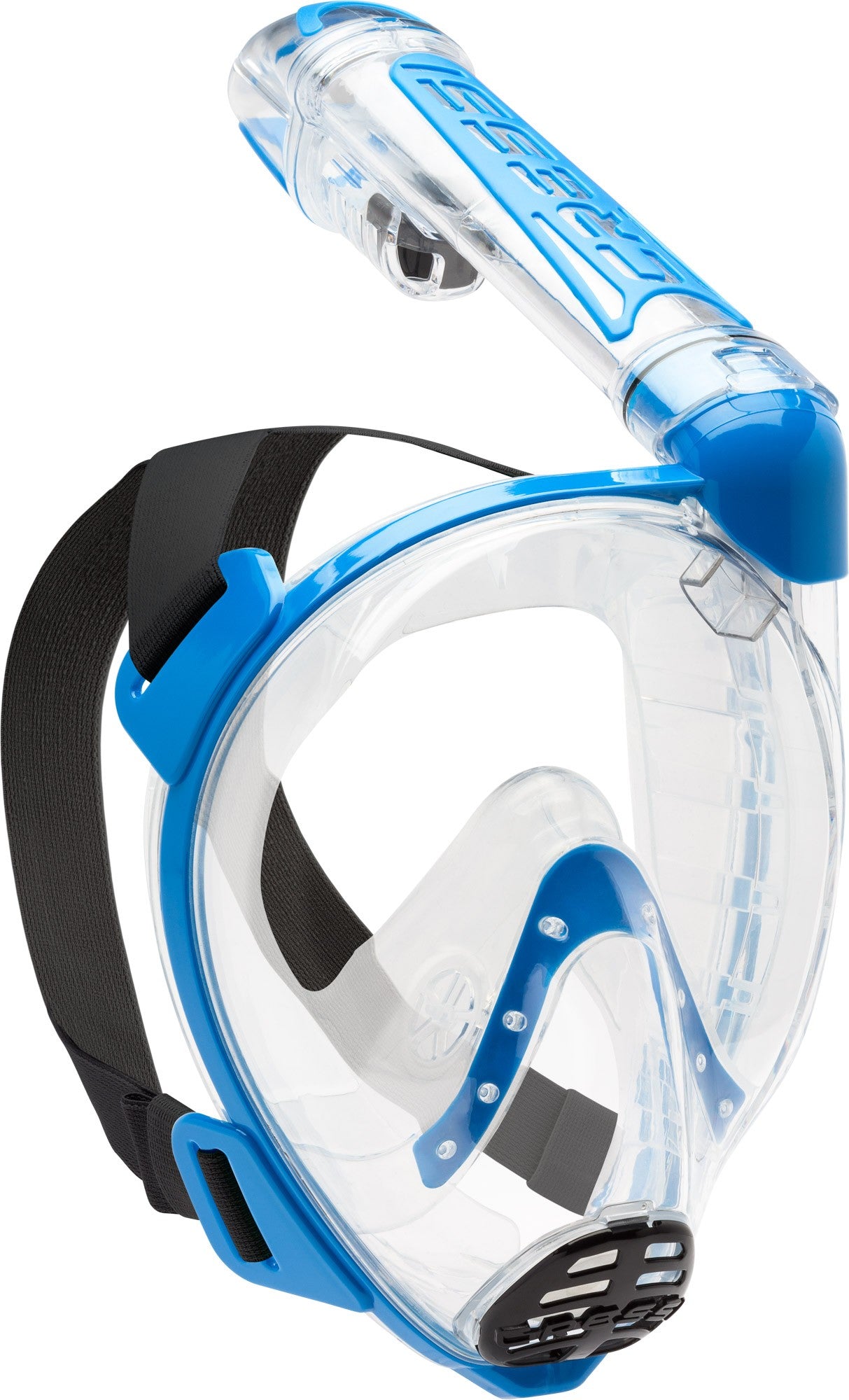 Cressi Duke Action Masque Intégral – Verre Anti-buée, Tuba Dry, Support Caméra D’action, S/M