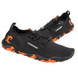 MOLOKAI SHOES BLACK/ORANGE